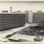 Vista das obras da SQS 106 em 12-9de 1959