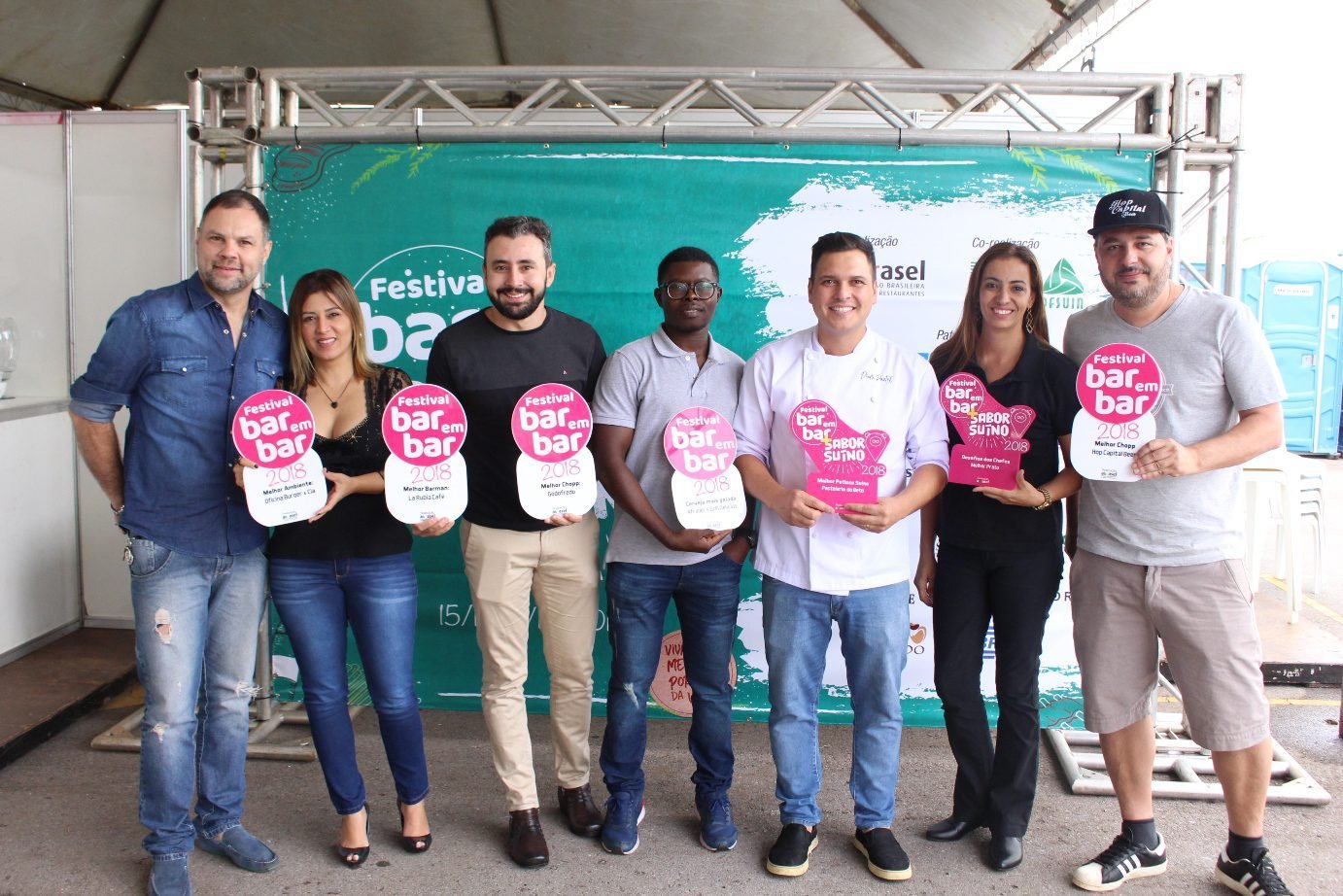 Vencedores Bar em Bar 2018