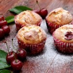 Muffin de cereja